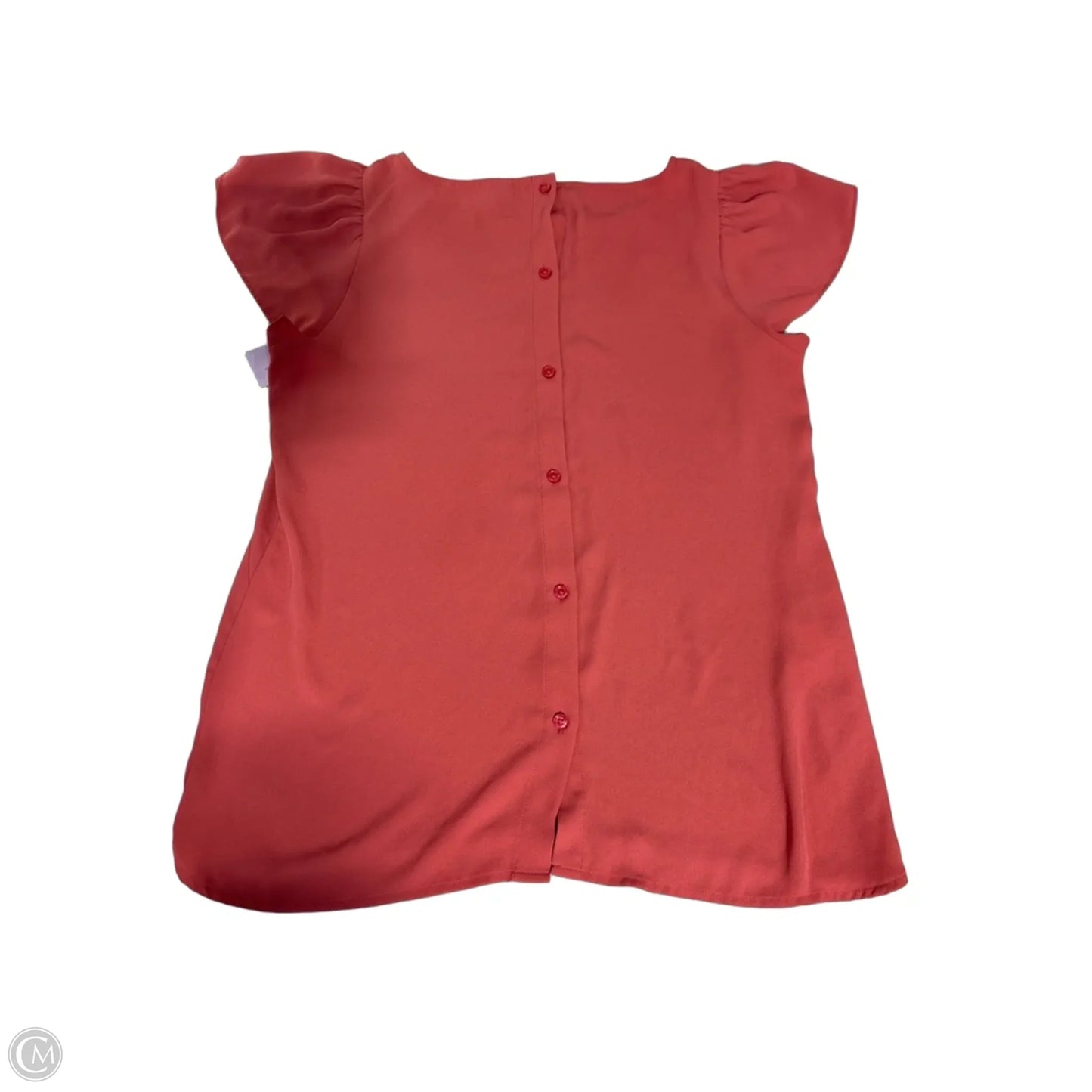 Top Short Sleeve By Loft In Pink, Size: S