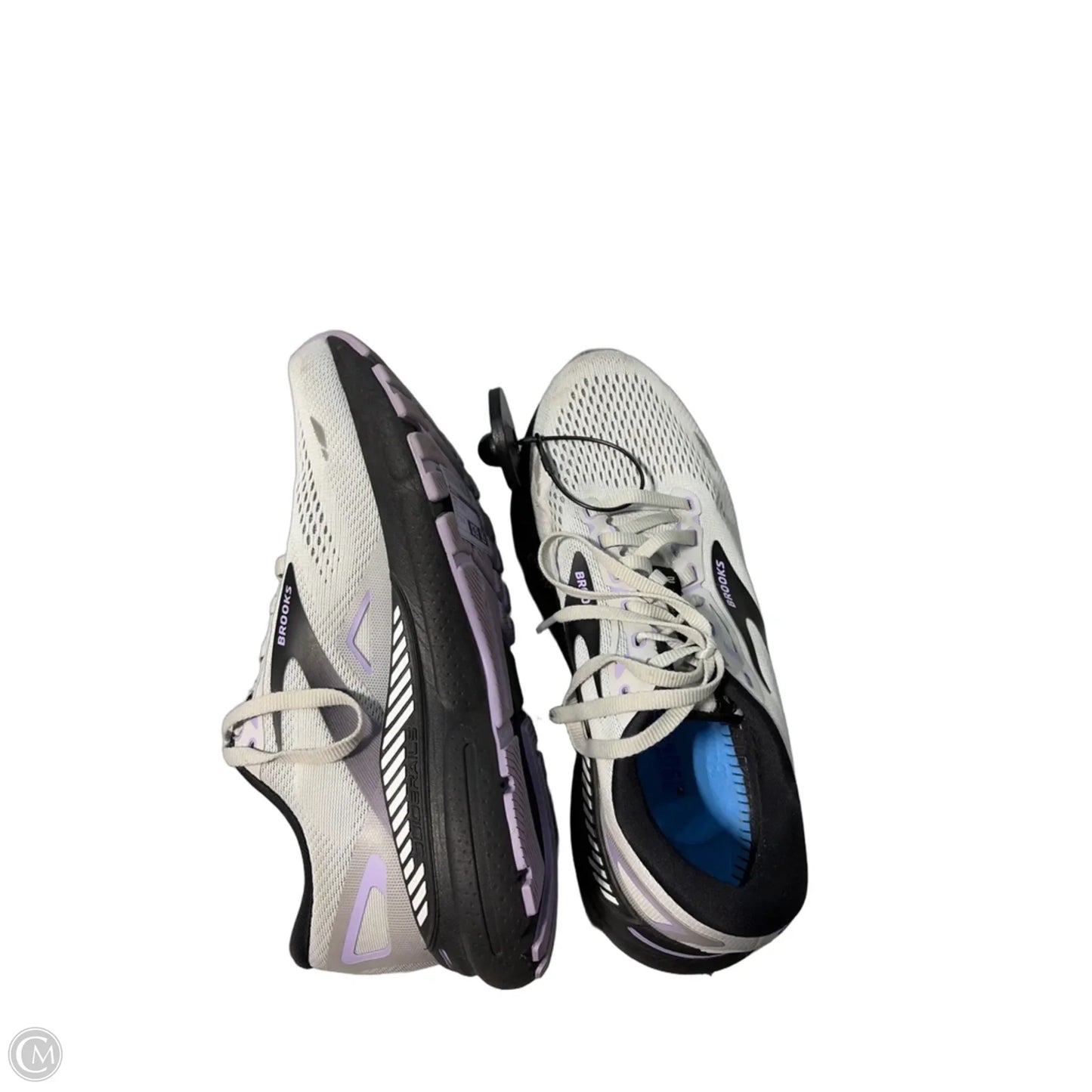 Shoes Athletic By Brooks In Grey & Purple, Size: 8.5