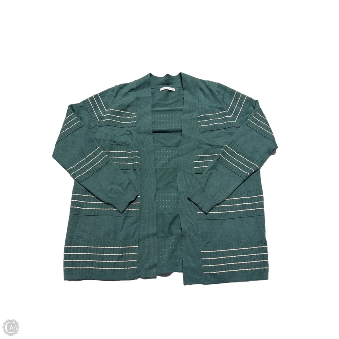 Cardigan By Staccato In Green, Size: Xl
