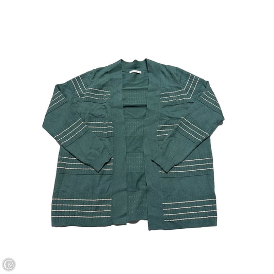 Cardigan By Staccato In Green, Size: Xl