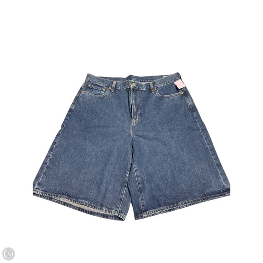 Shorts By Gap In Blue Denim, Size: 16