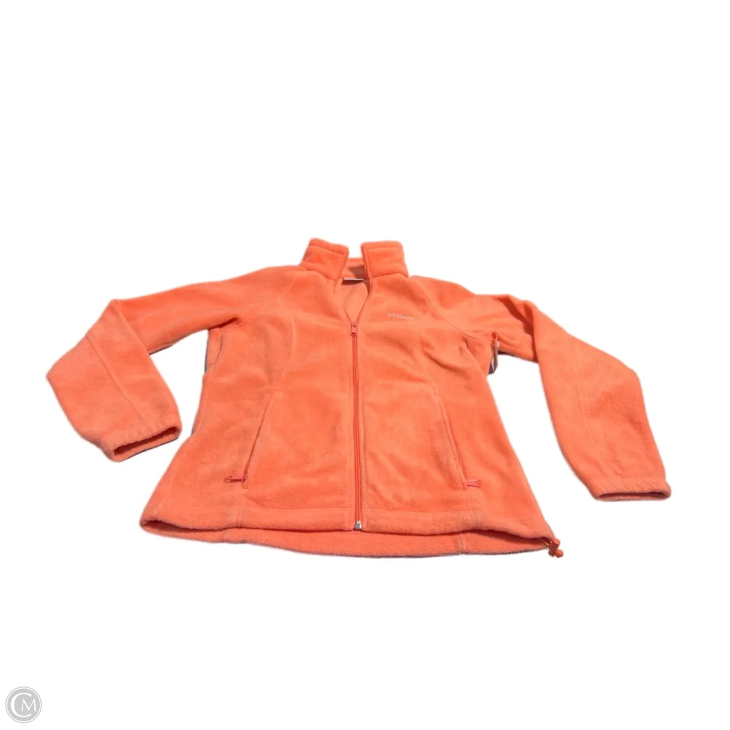 Jacket Fleece By Columbia In Coral, Size: S