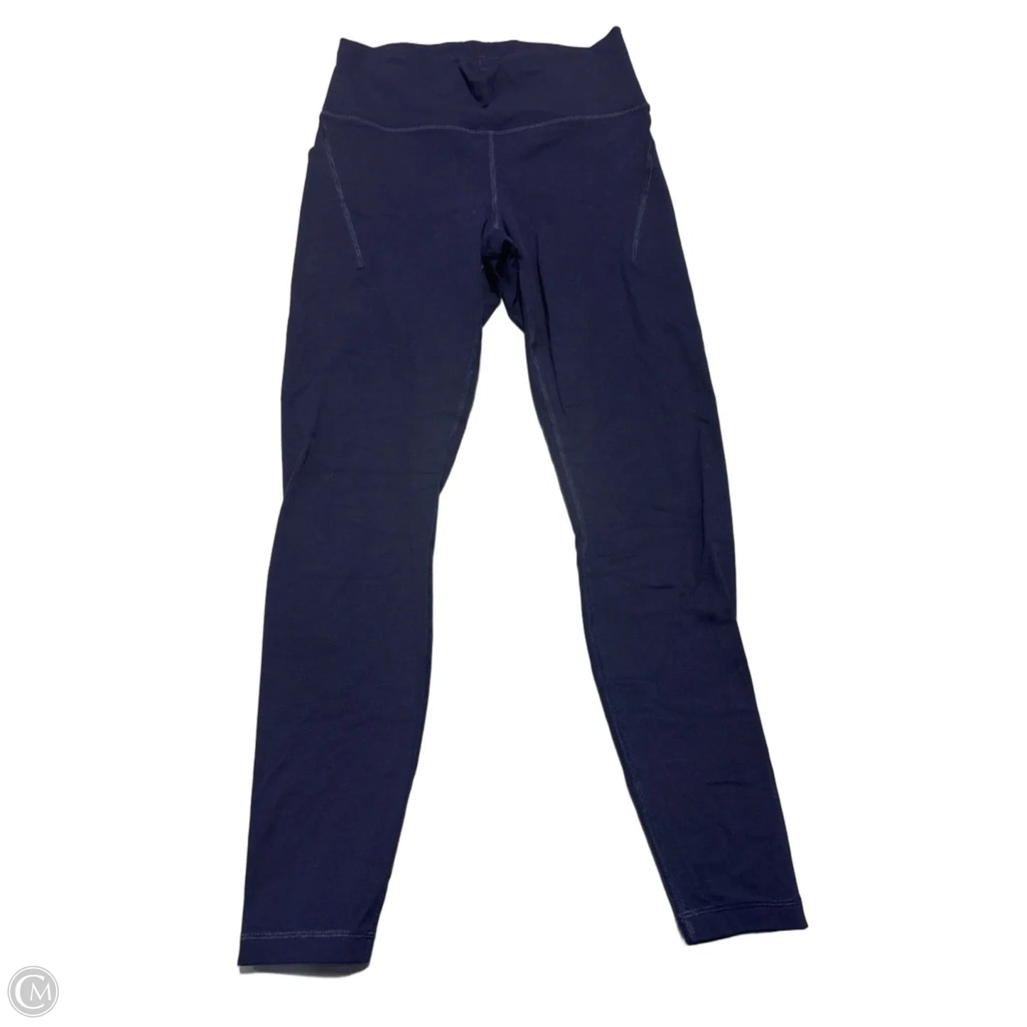 Athletic Leggings By Quince In Navy, Size: L