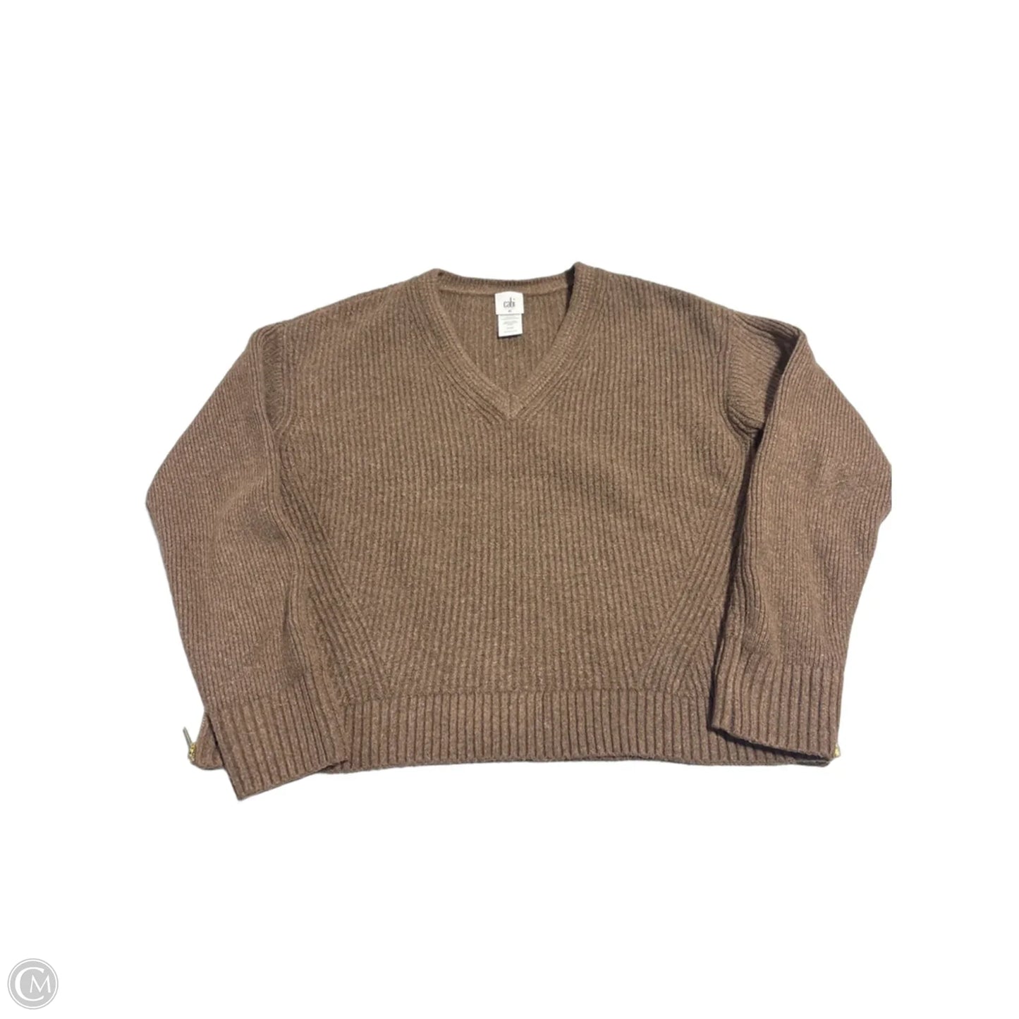 Sweater By Cabi In Brown, Size: M