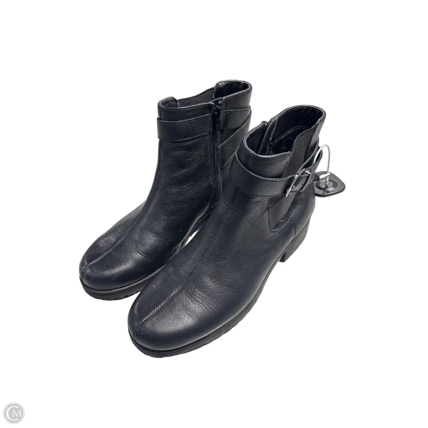 Boots Ankle Flats By Aerosoles In Black, Size: 7