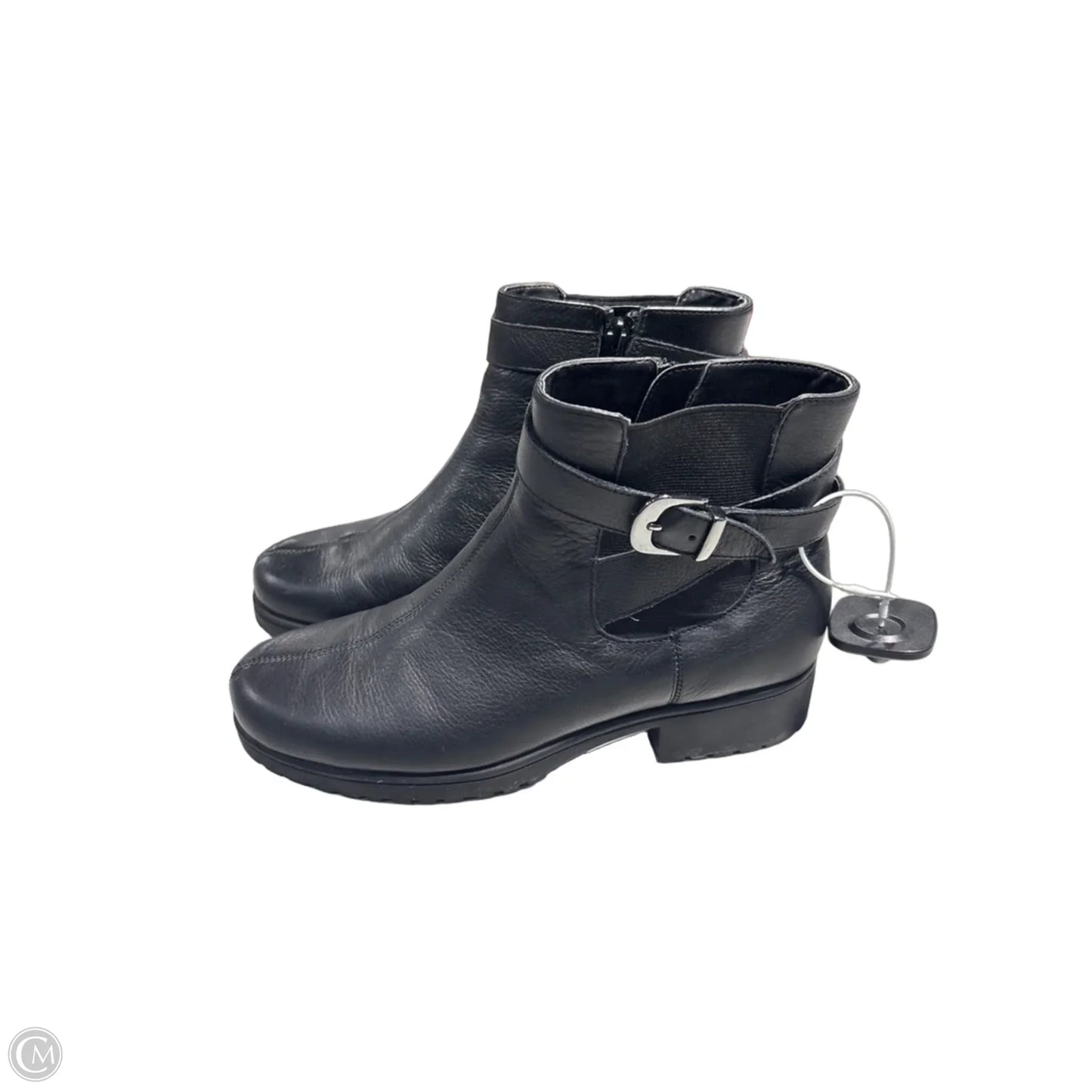 Boots Ankle Flats By Aerosoles In Black, Size: 7