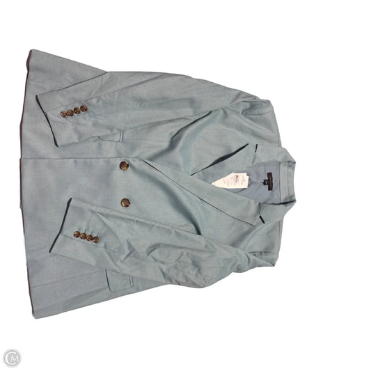 Blazer By Ann Taylor In Teal, Size: 16