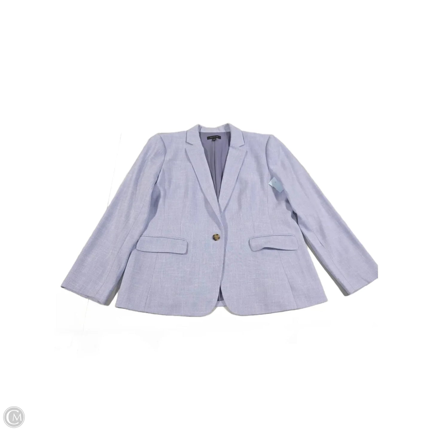 Blazer By Ann Taylor In Purple, Size: 16