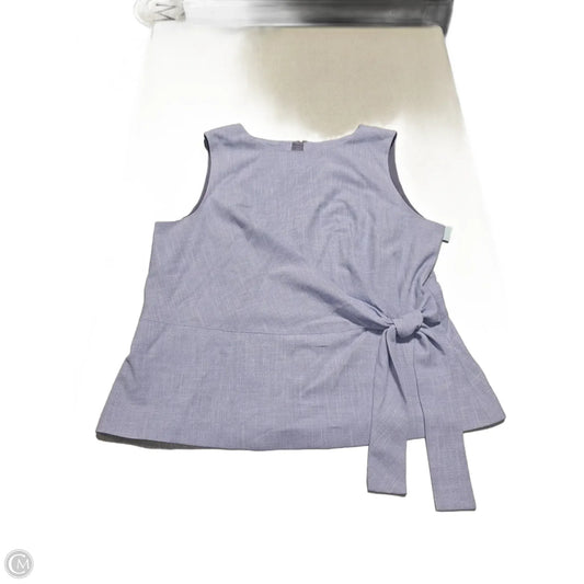Top Sleeveless By Ann Taylor In Purple, Size: 18