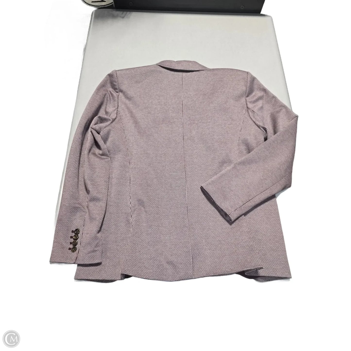 Blazer By Ann Taylor In Maroon, Size: 16