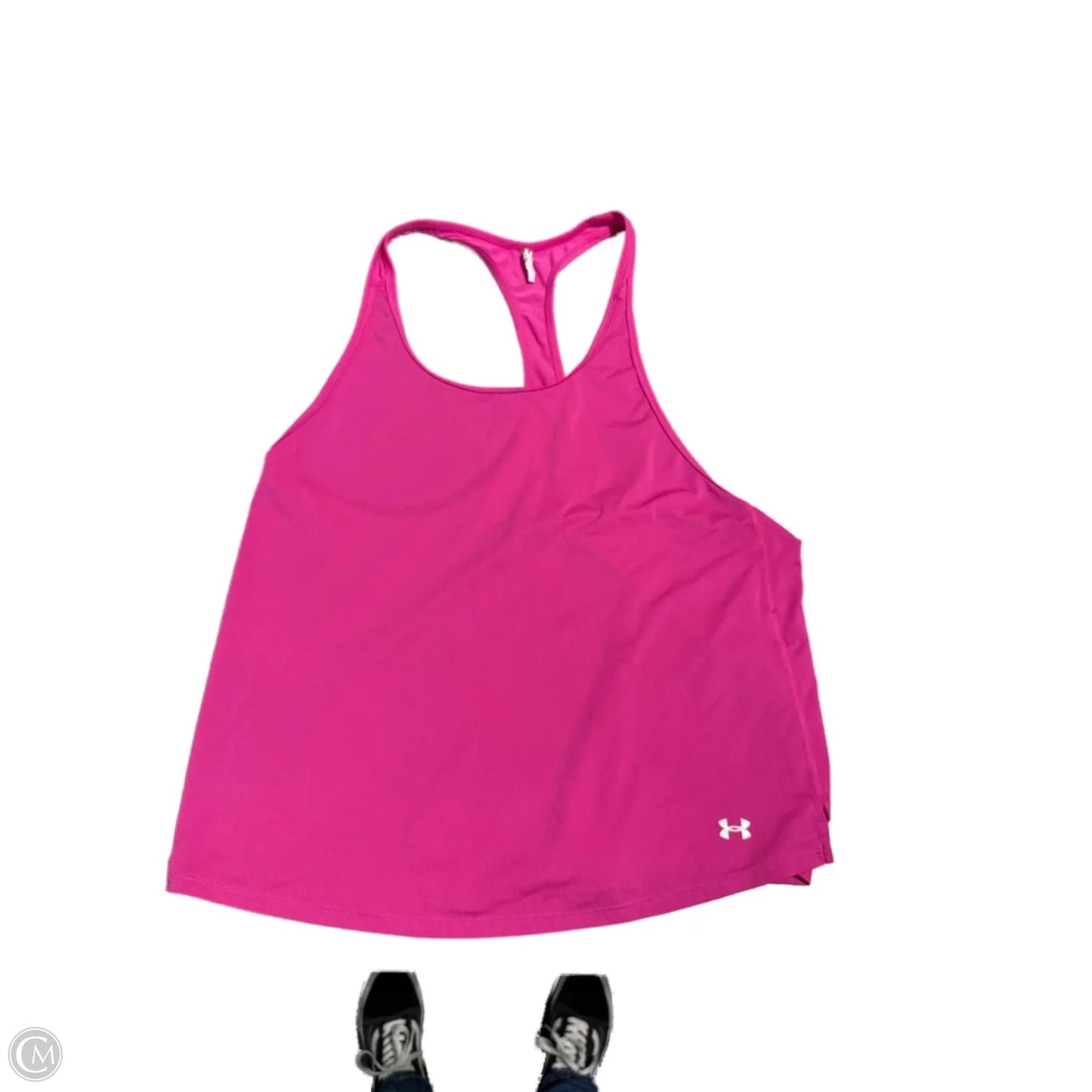 Athletic Tank Top By Under Armour In Pink, Size: L
