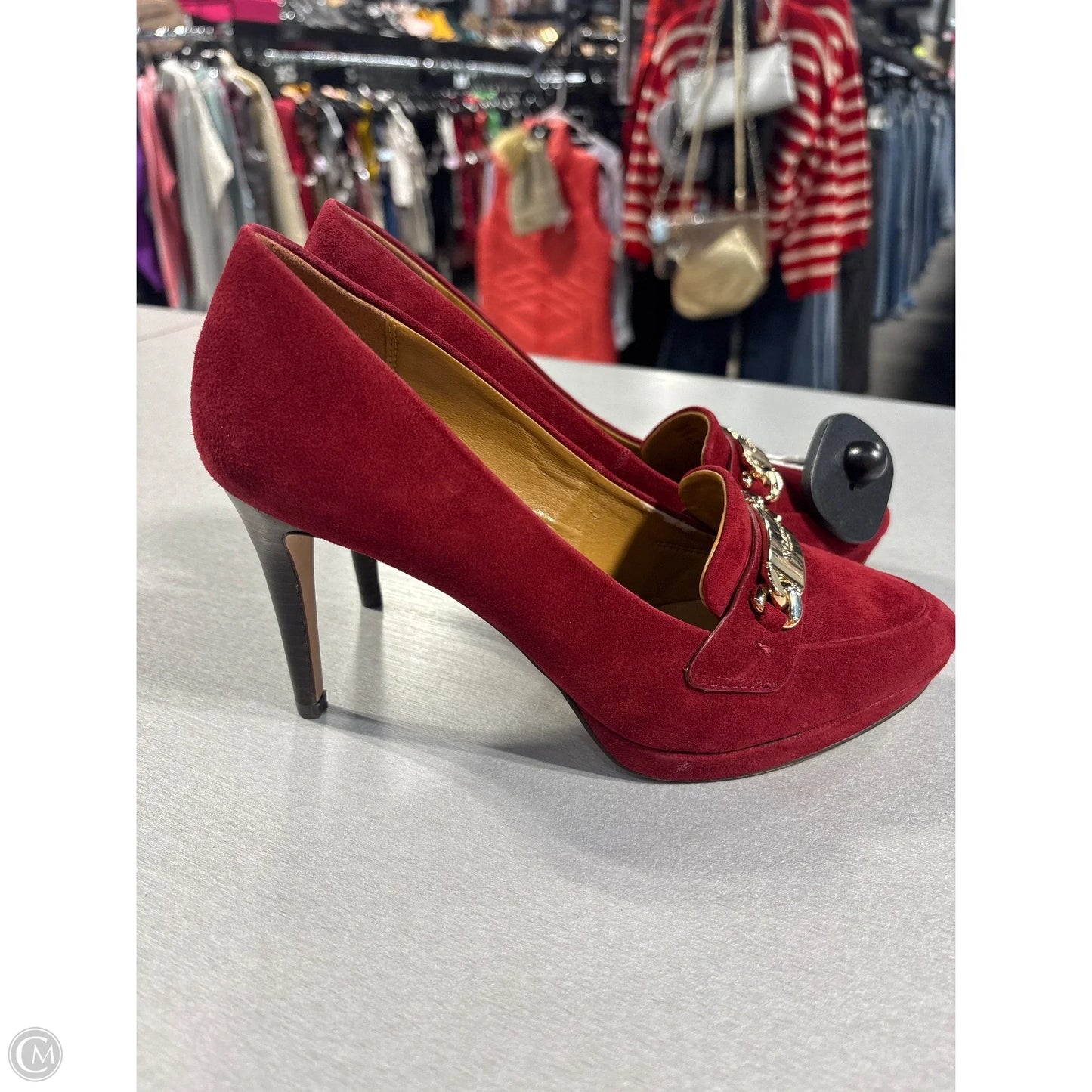Shoes Designer By Coach In Red, Size: 6.5