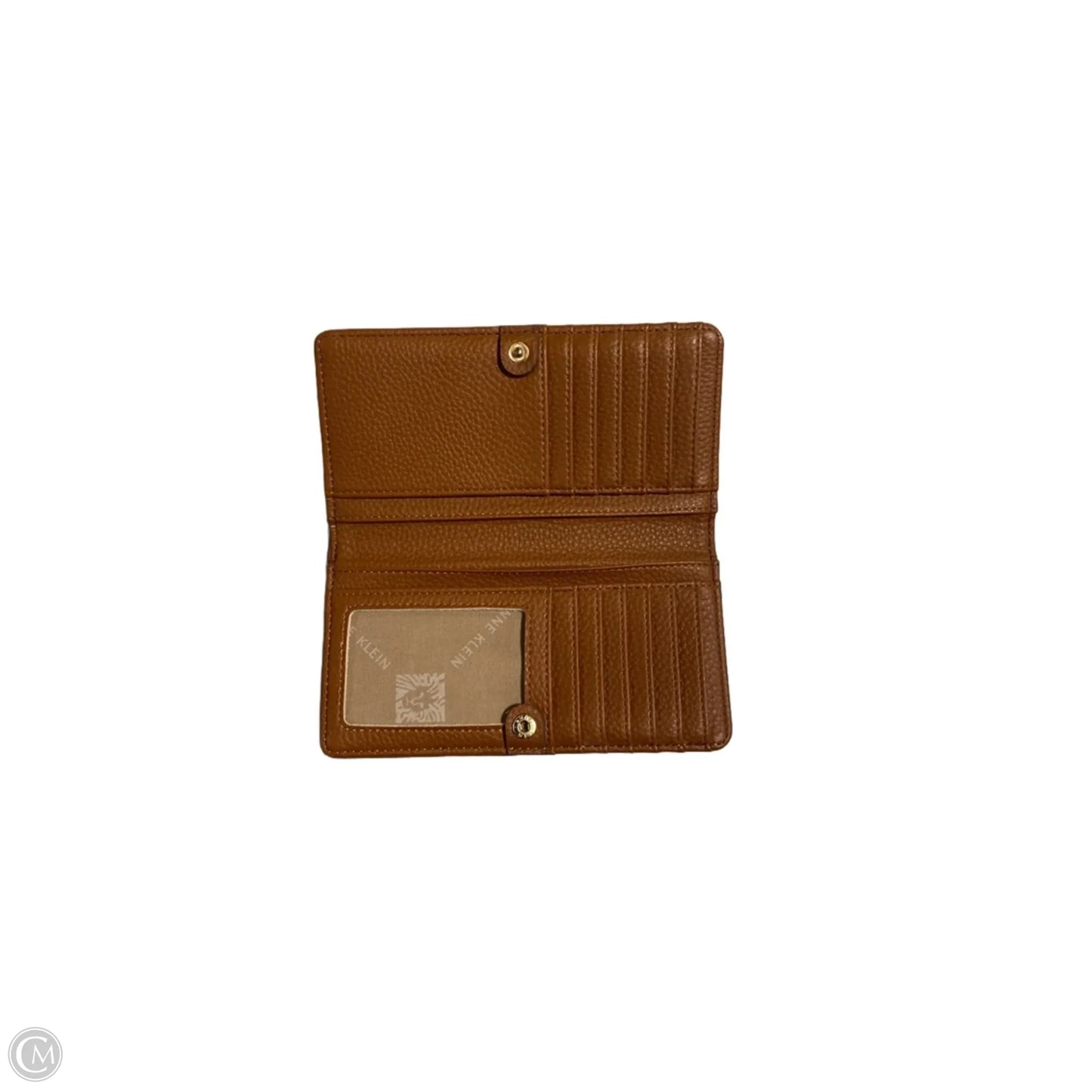 Wallet Leather By Anne Klein, Size: Small