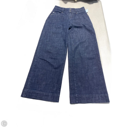 Jeans Wide Leg By Liverpool In Blue Denim, Size: 2