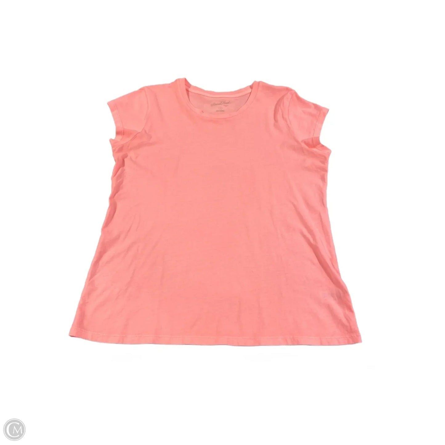 Top Short Sleeve Basic By Universal Thread In Pink, Size: Xl