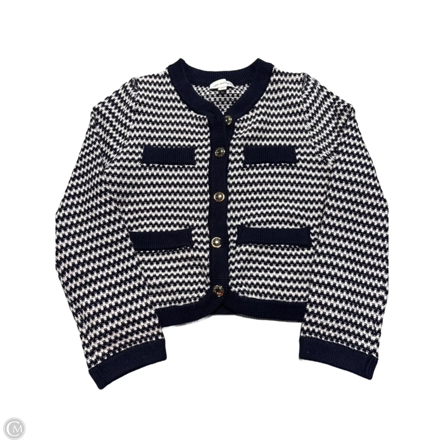 Cardigan By Free Assembly In Navy, Size: S