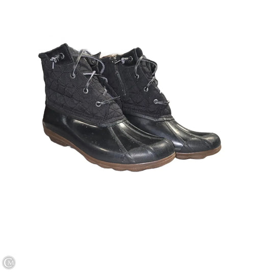 Boots Snow By Sperry In Black, Size: 11