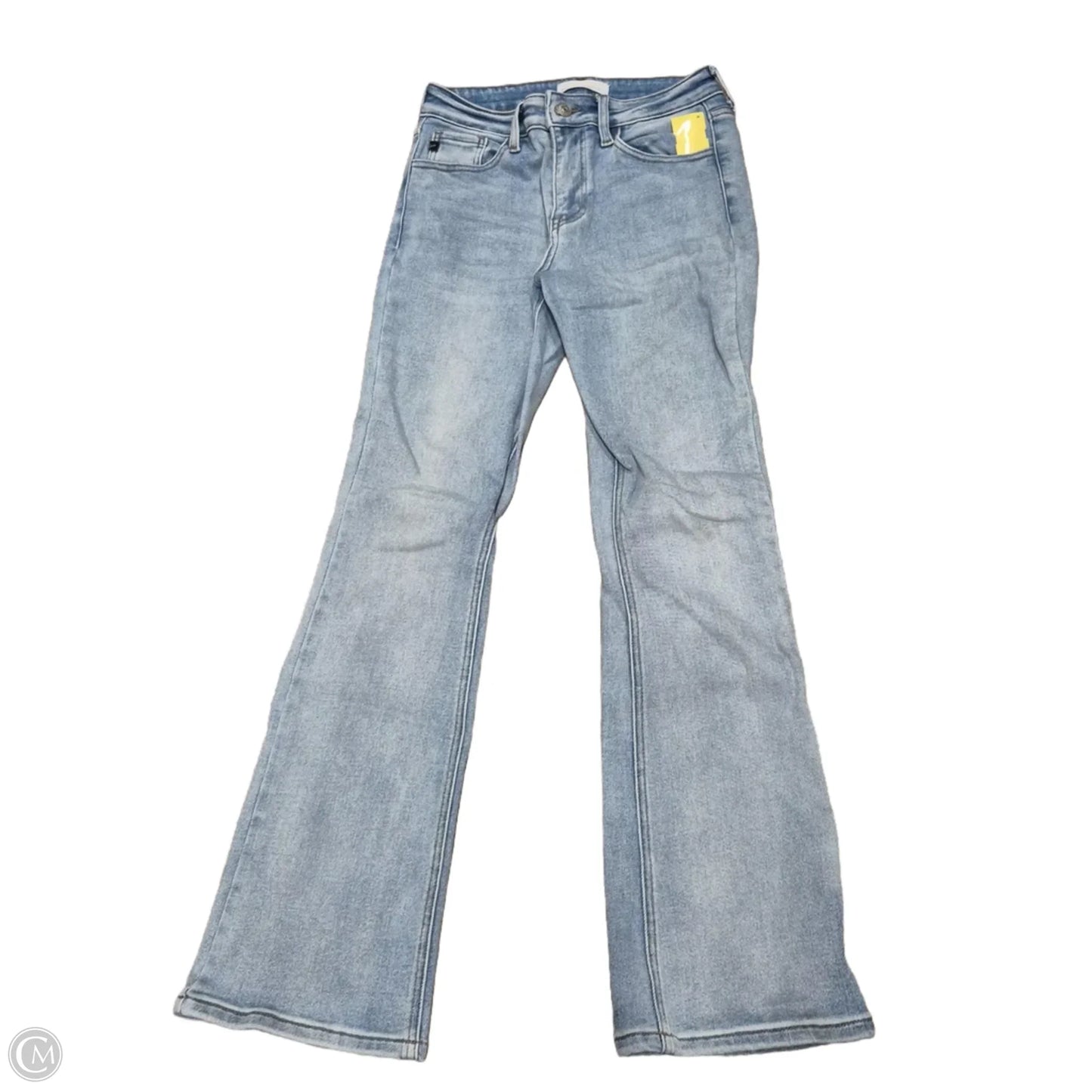 Jeans Flared By Kancan In Blue Denim, Size: 2