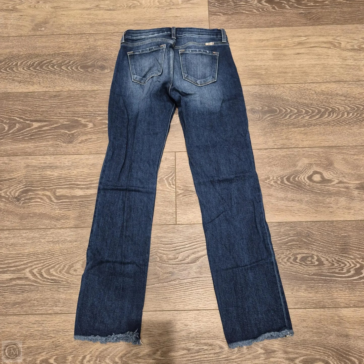 Jeans Straight By Kancan In Blue Denim, Size: 4