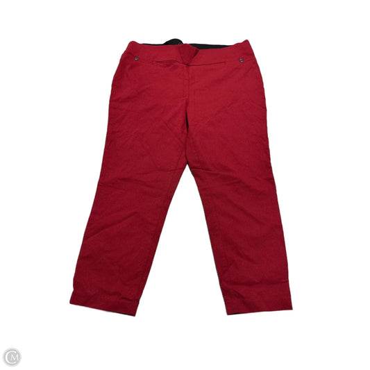 Pants Dress By Maurices In Red, Size: 20