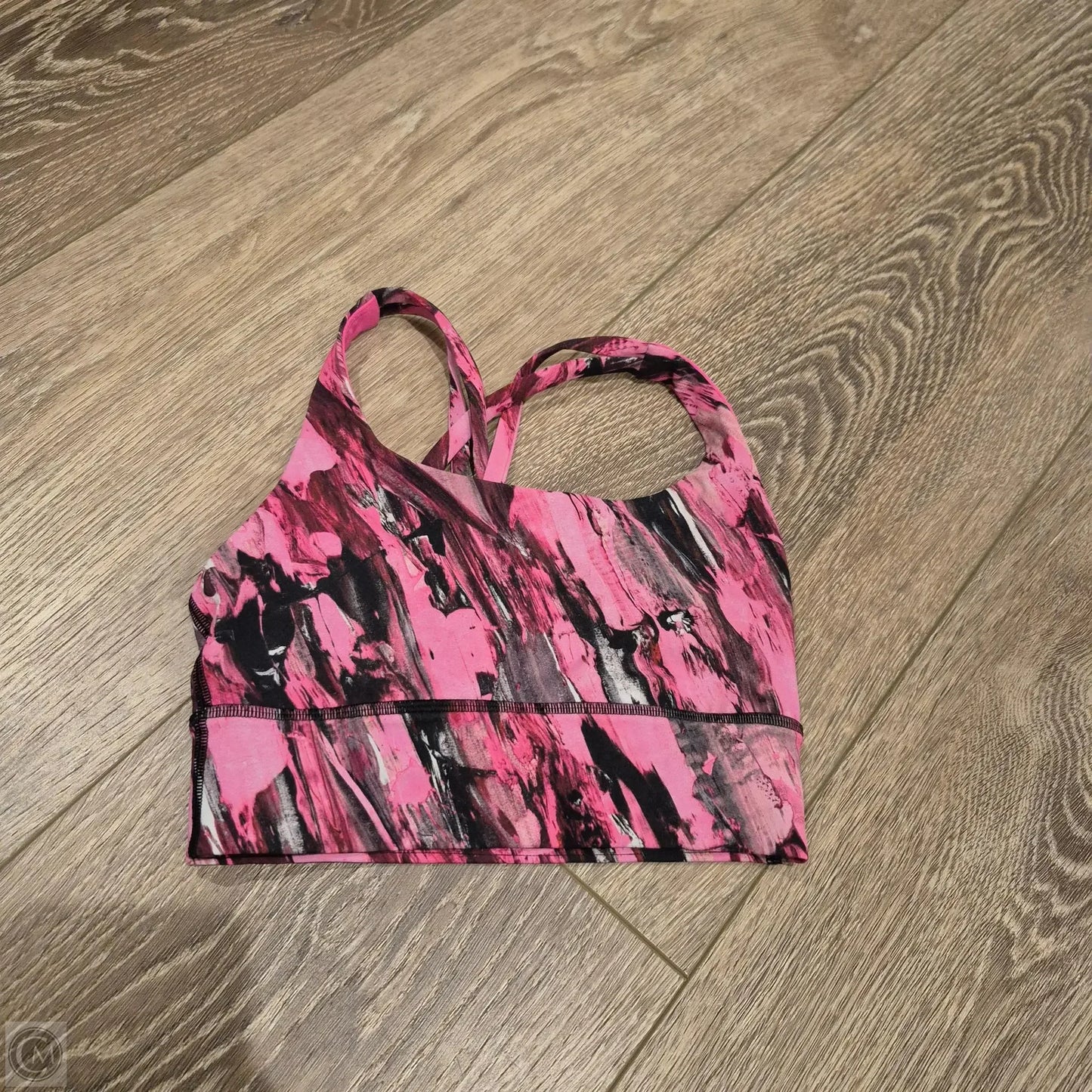 Athletic Bra By Lululemon In Camouflage Print, Size: 2