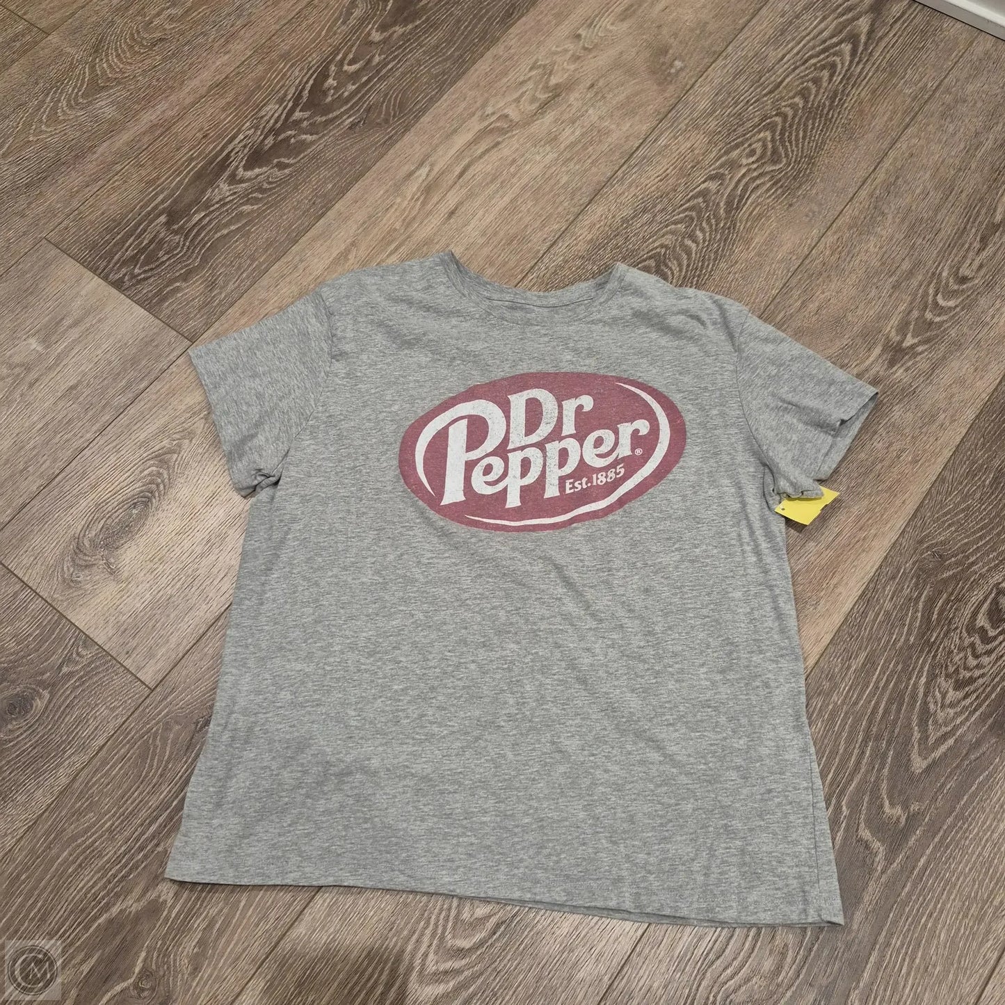 Top Short Sleeve Basic By Cme In Grey, Size: Xxl