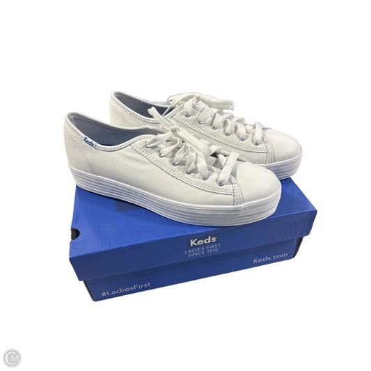 Shoes Sneakers By Keds In White, Size: 9