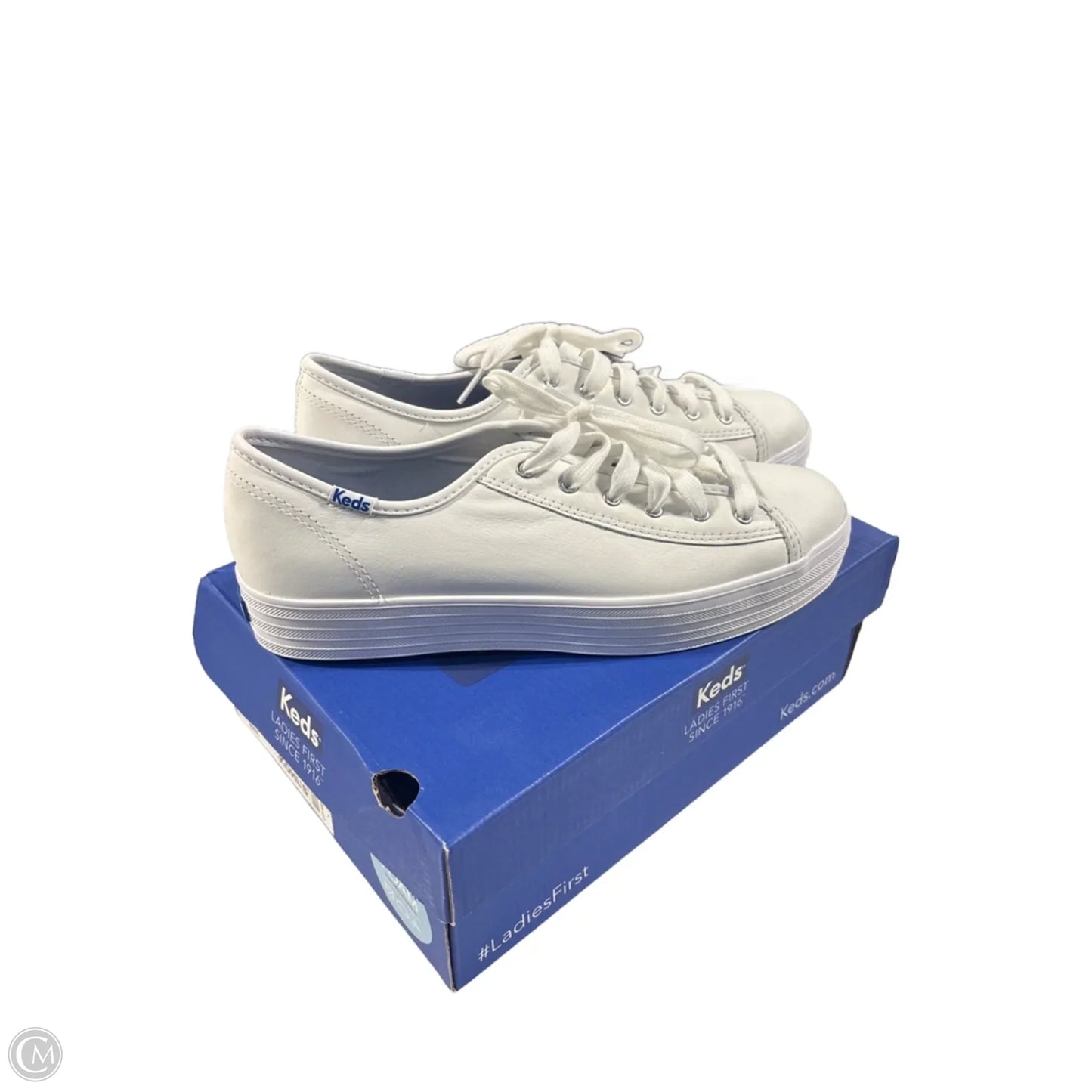 Shoes Sneakers By Keds In White, Size: 9
