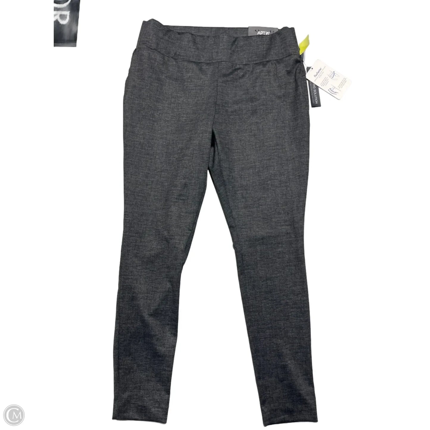 Pants Leggings By Apt 9 In Grey, Size: L