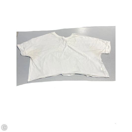 Top Short Sleeve Basic By Cmc In White, Size: M