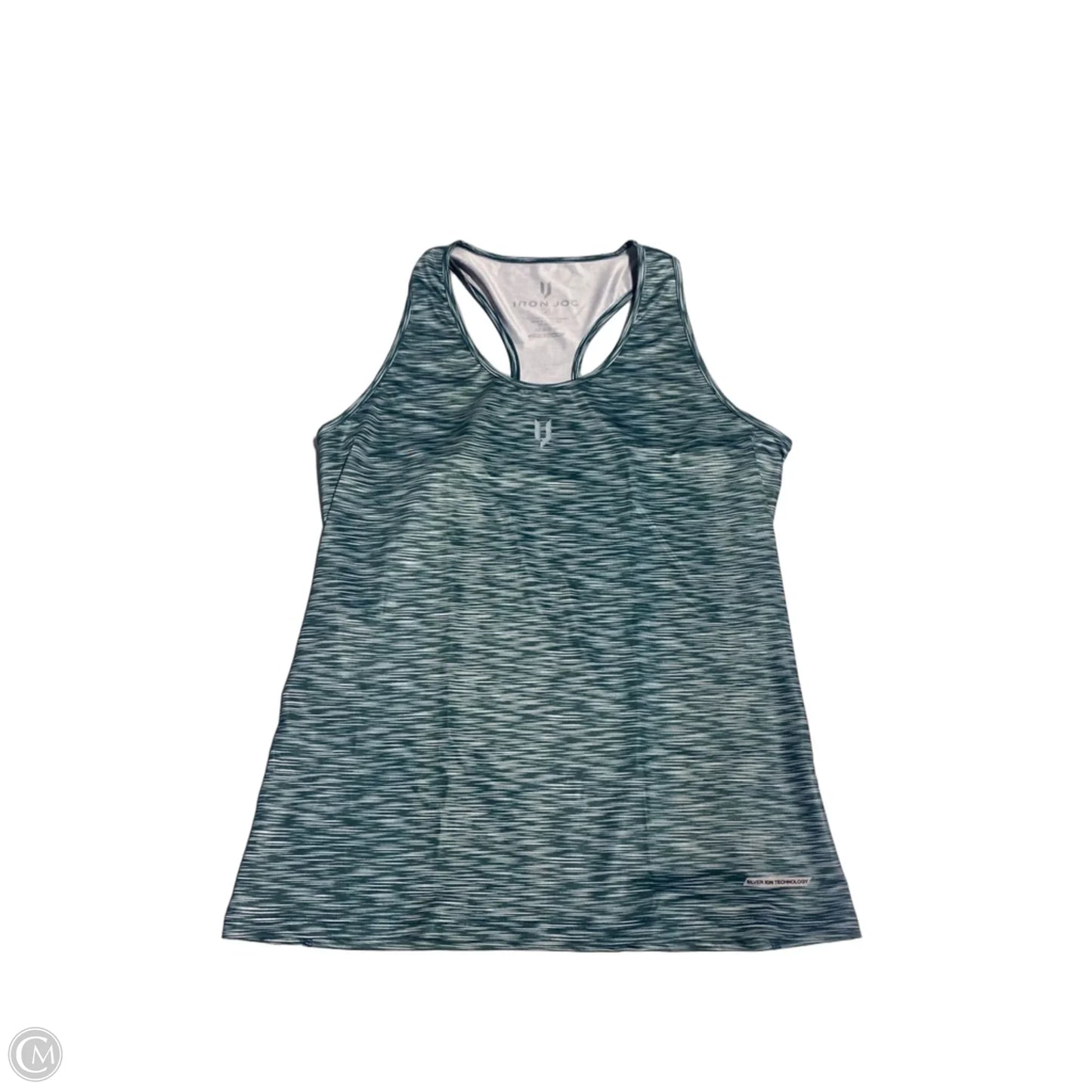 Athletic Tank Top By Cmc In Green, Size: M