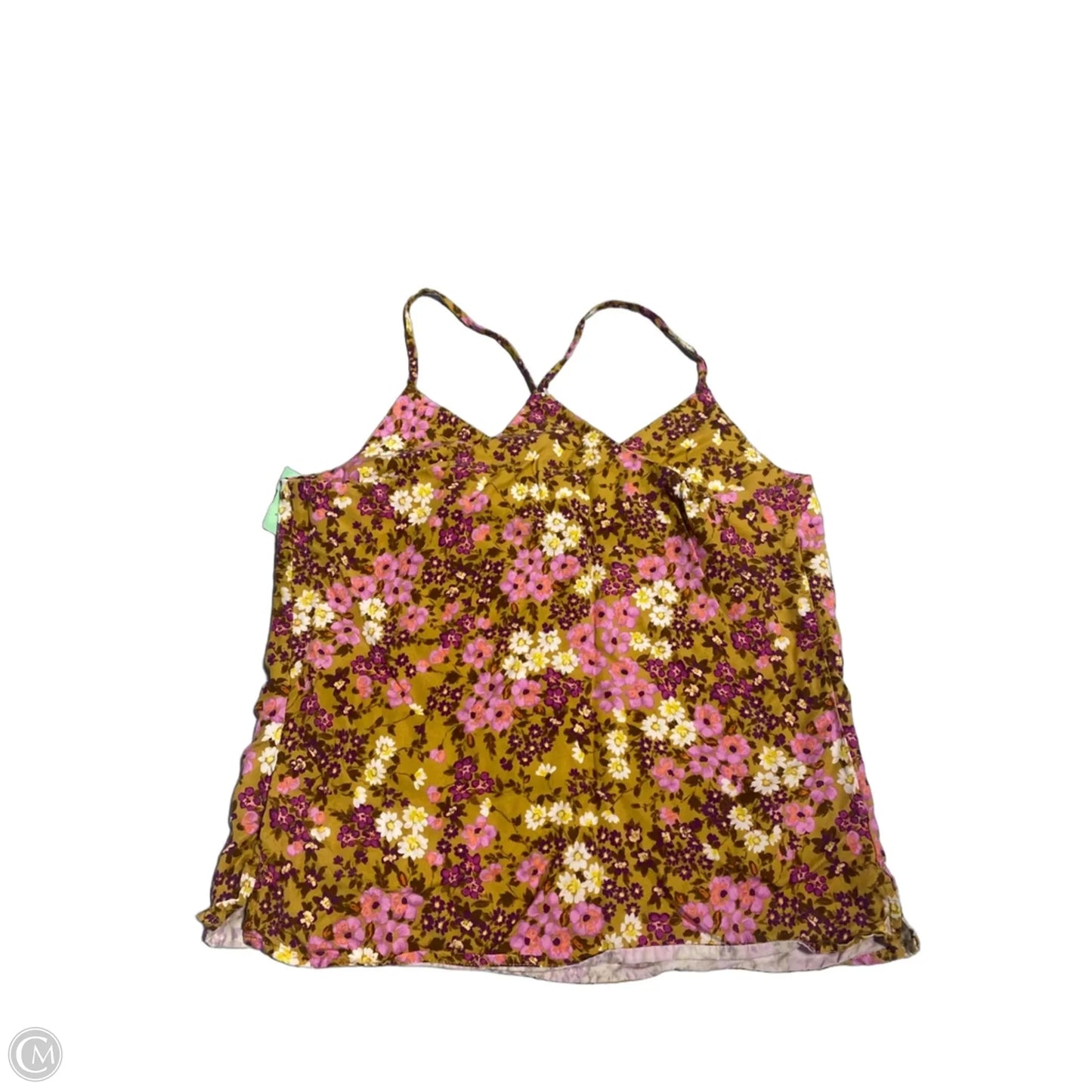 Top Sleeveless By Kut In Floral Print, Size: S