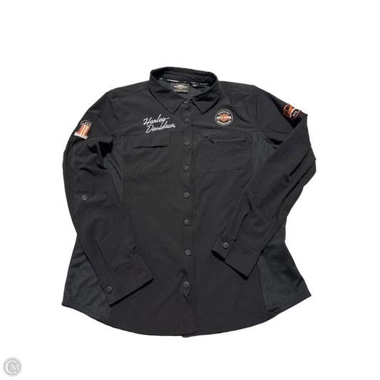 Top Long Sleeve By Cmc In Black, Size: Xl