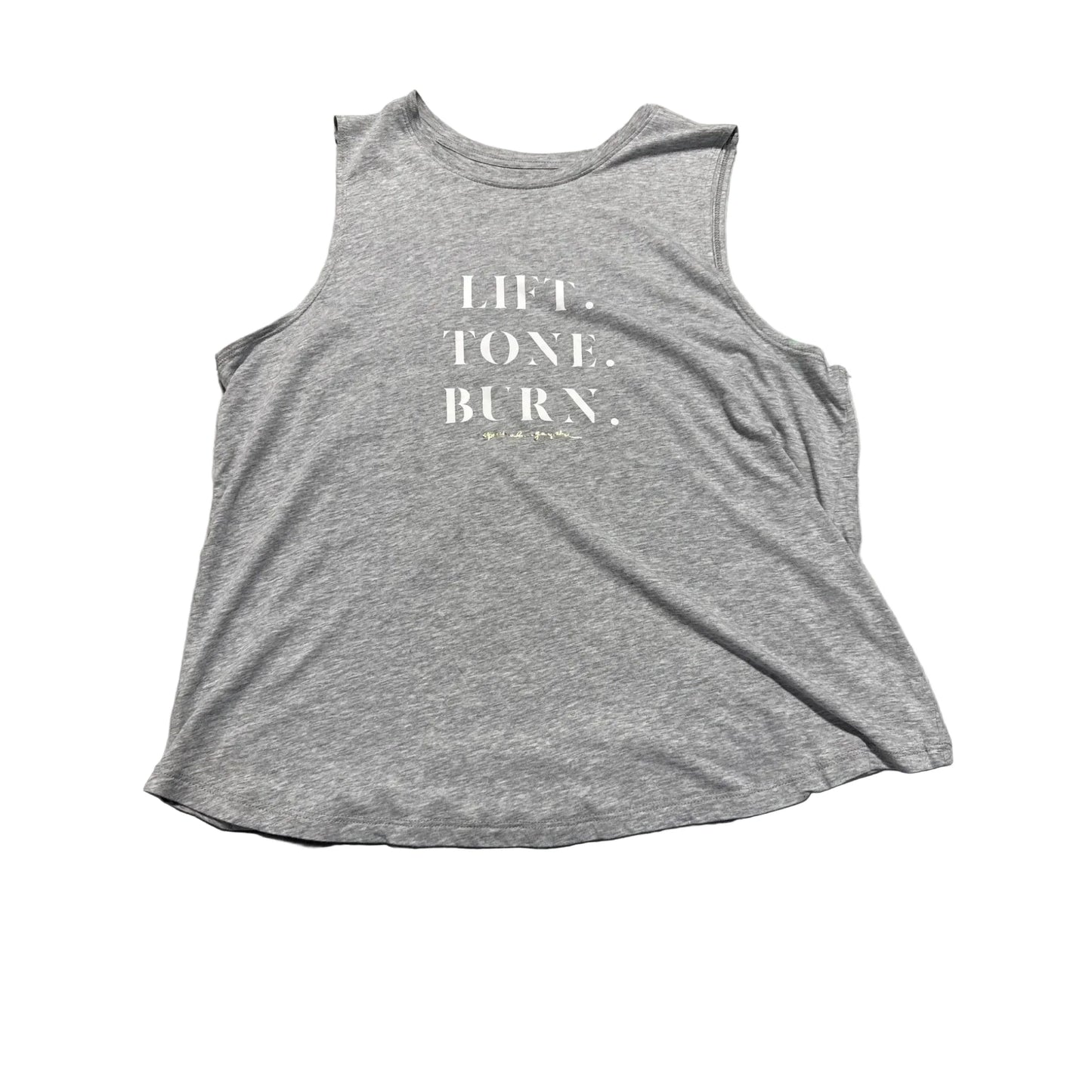 Tank Top By Spiritual Gangster In Grey, Size: Xl