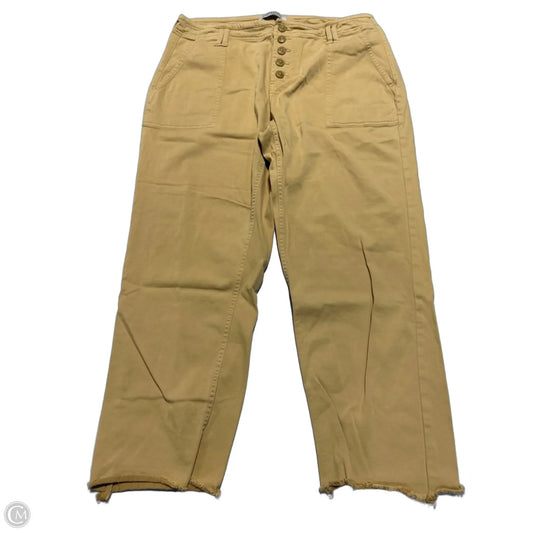 Pants Chinos & Khakis By Liverpool In Yellow, Size: 14