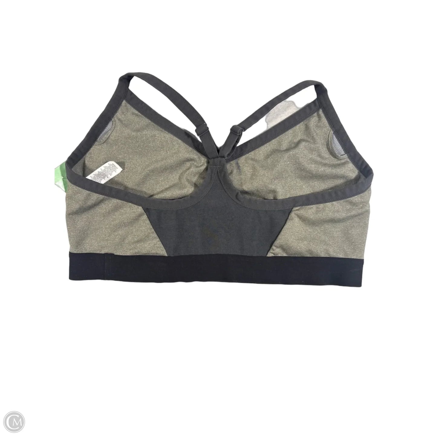 Athletic Bra By Nike In Brown & Grey, Size: 1x