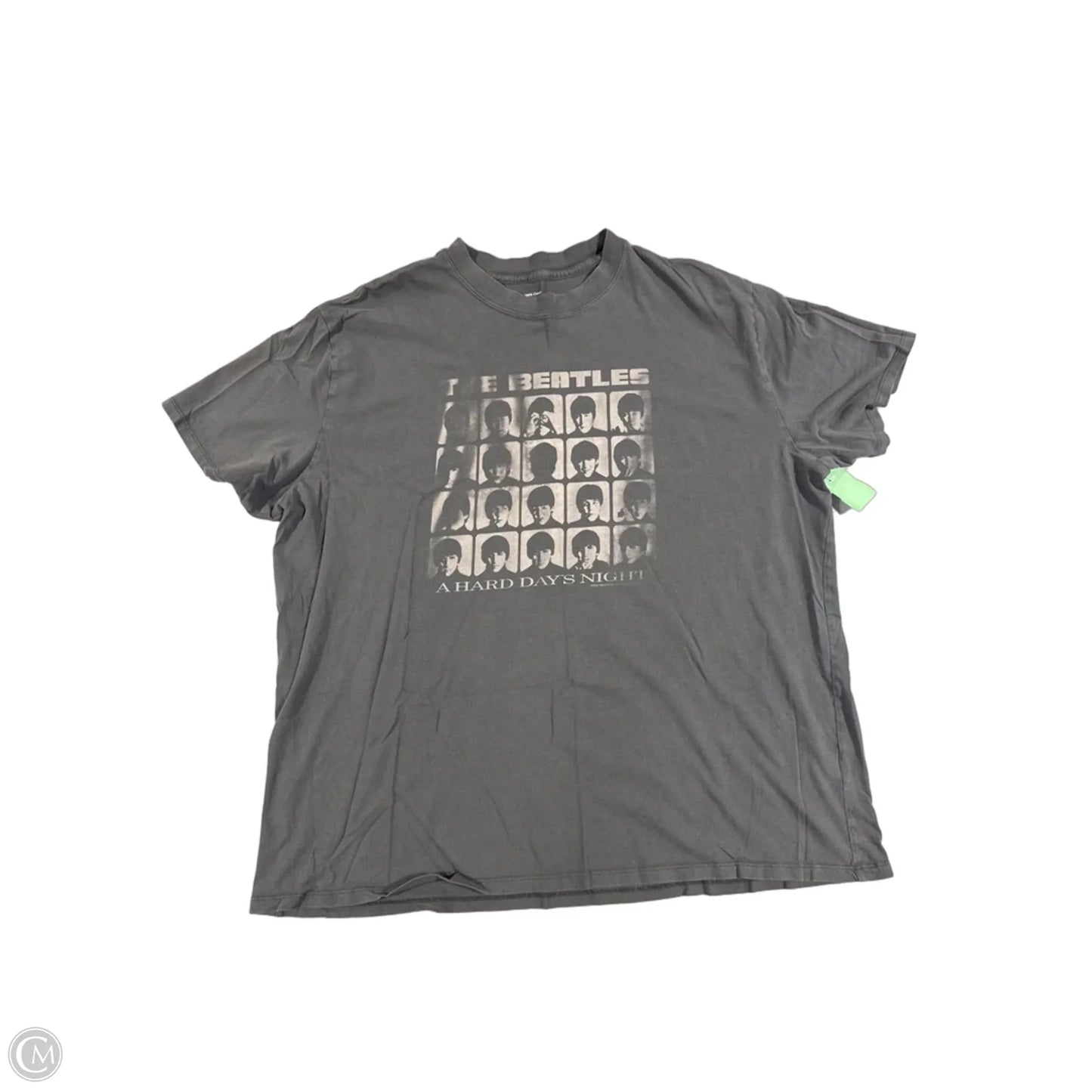 Top Short Sleeve By Abercrombie And Fitch In Grey, Size: Xl