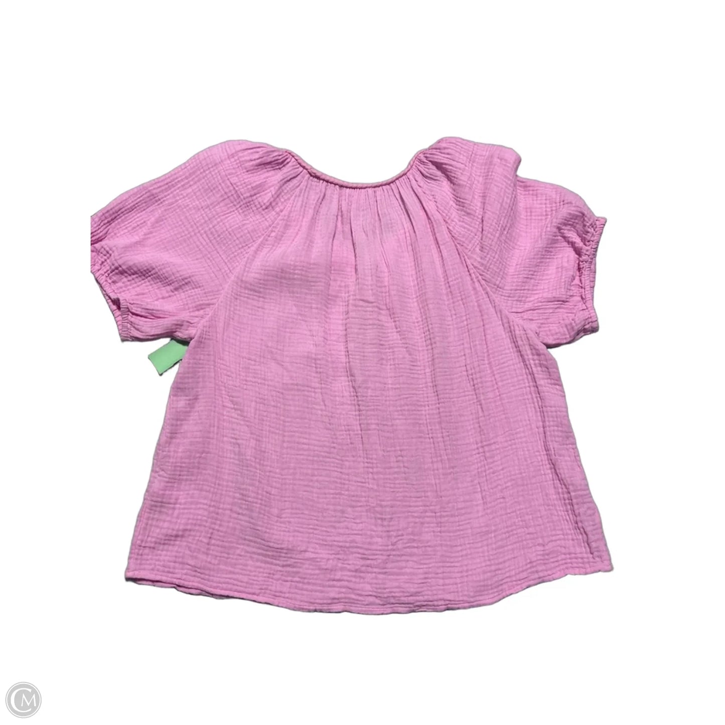 Top Short Sleeve By J. Crew In Pink, Size: Xl