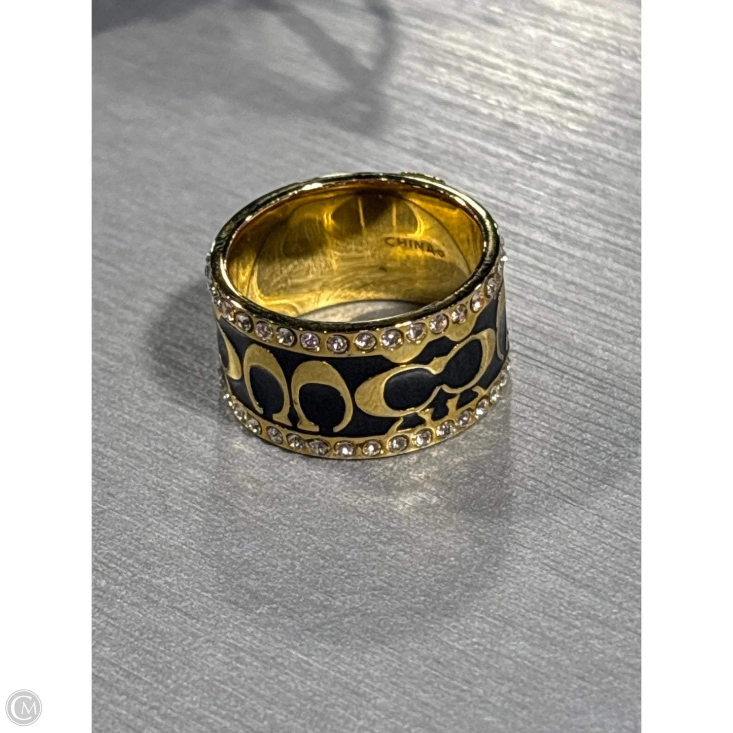 Ring Designer By Coach, Size: 7