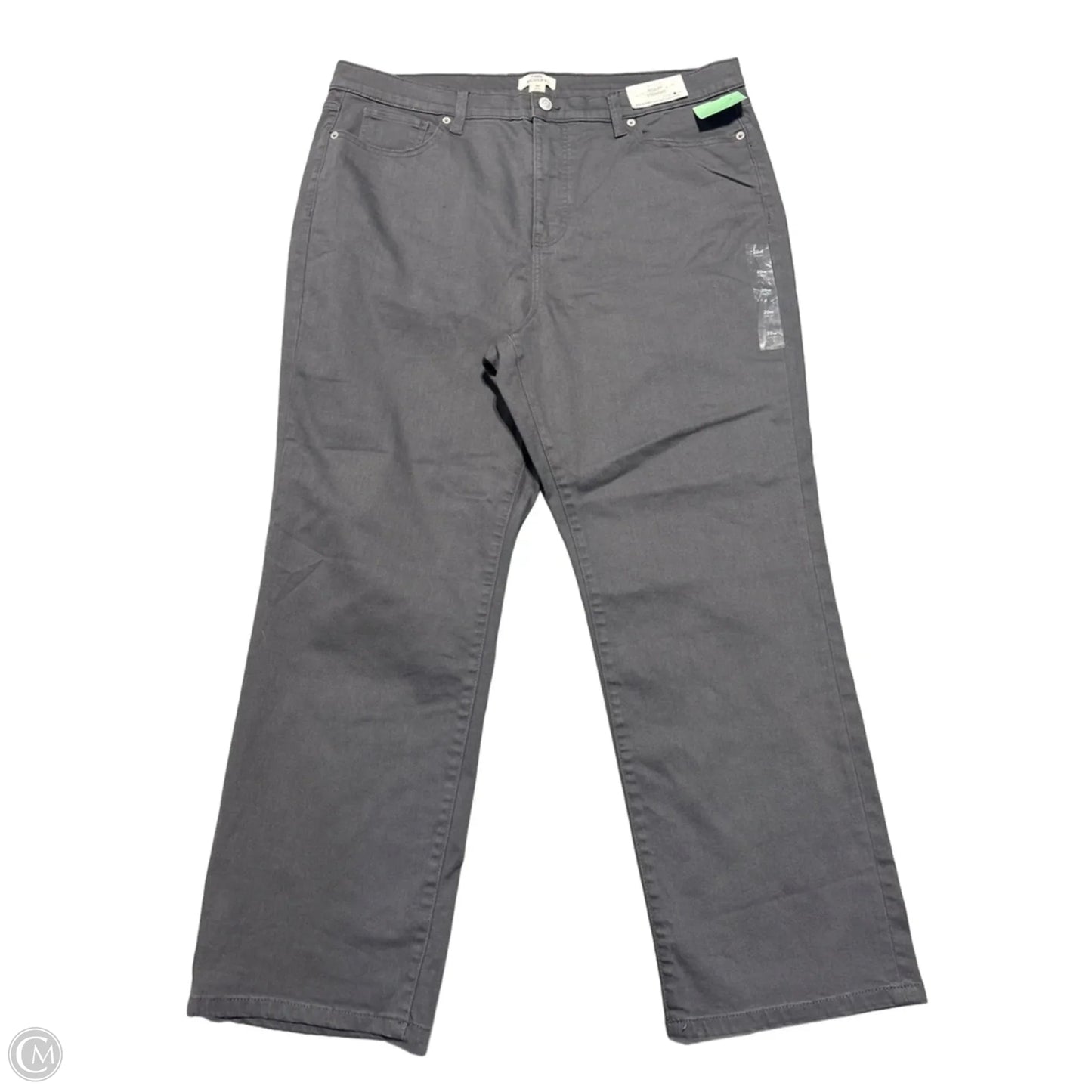 Jeans Straight By Maurices In Grey Denim, Size: 20