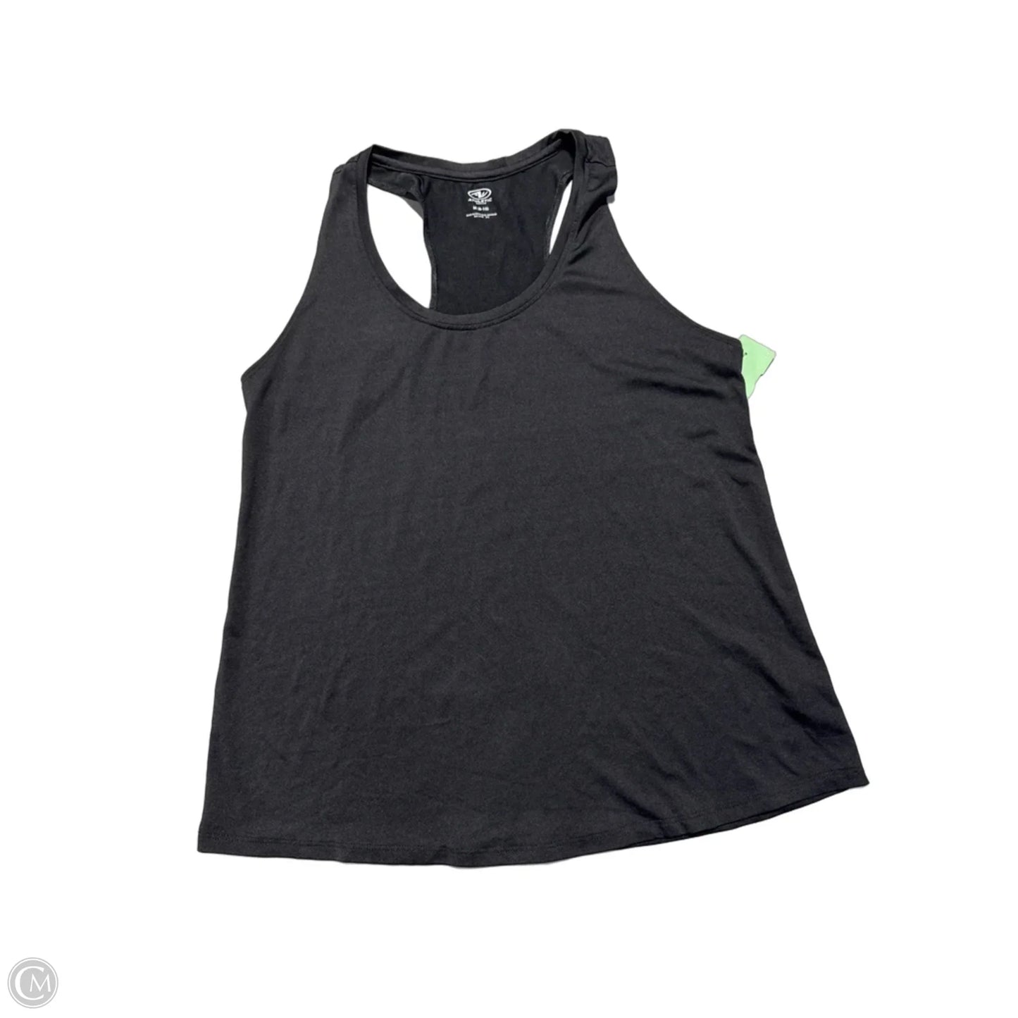 Athletic Tank Top By Athletic Works In Black, Size: M
