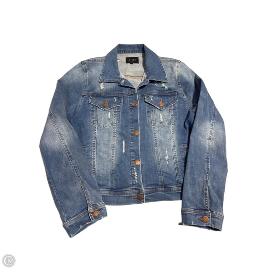 Jacket Denim By Risen In Blue Denim, Size: L