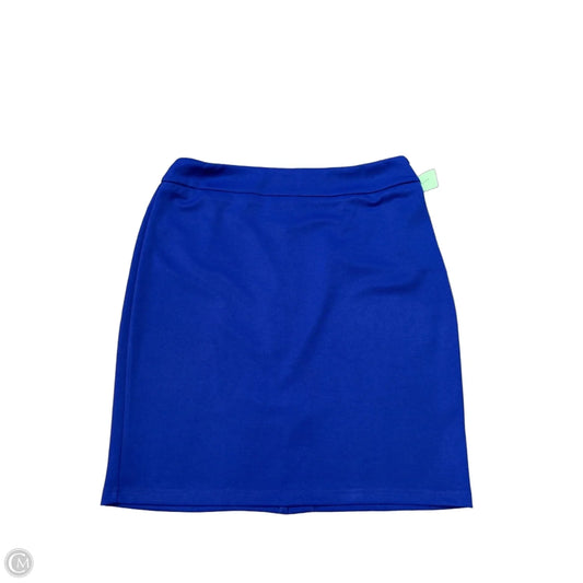Skirt Mini & Short By Kate Kasin In Blue, Size: 16