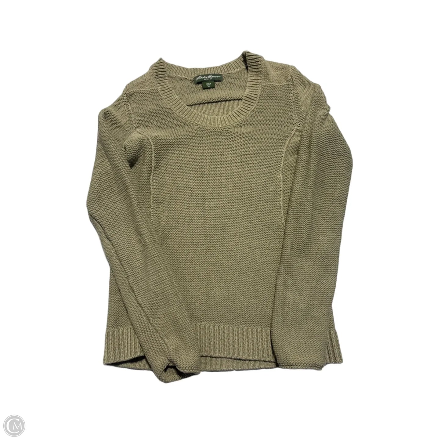 Sweater By Eddie Bauer In Green, Size: Xs