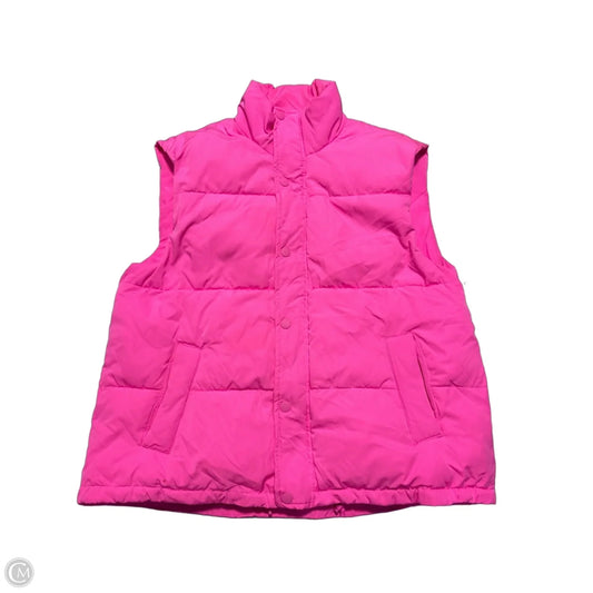 Vest Puffer & Quilted By Target In Pink, Size: M