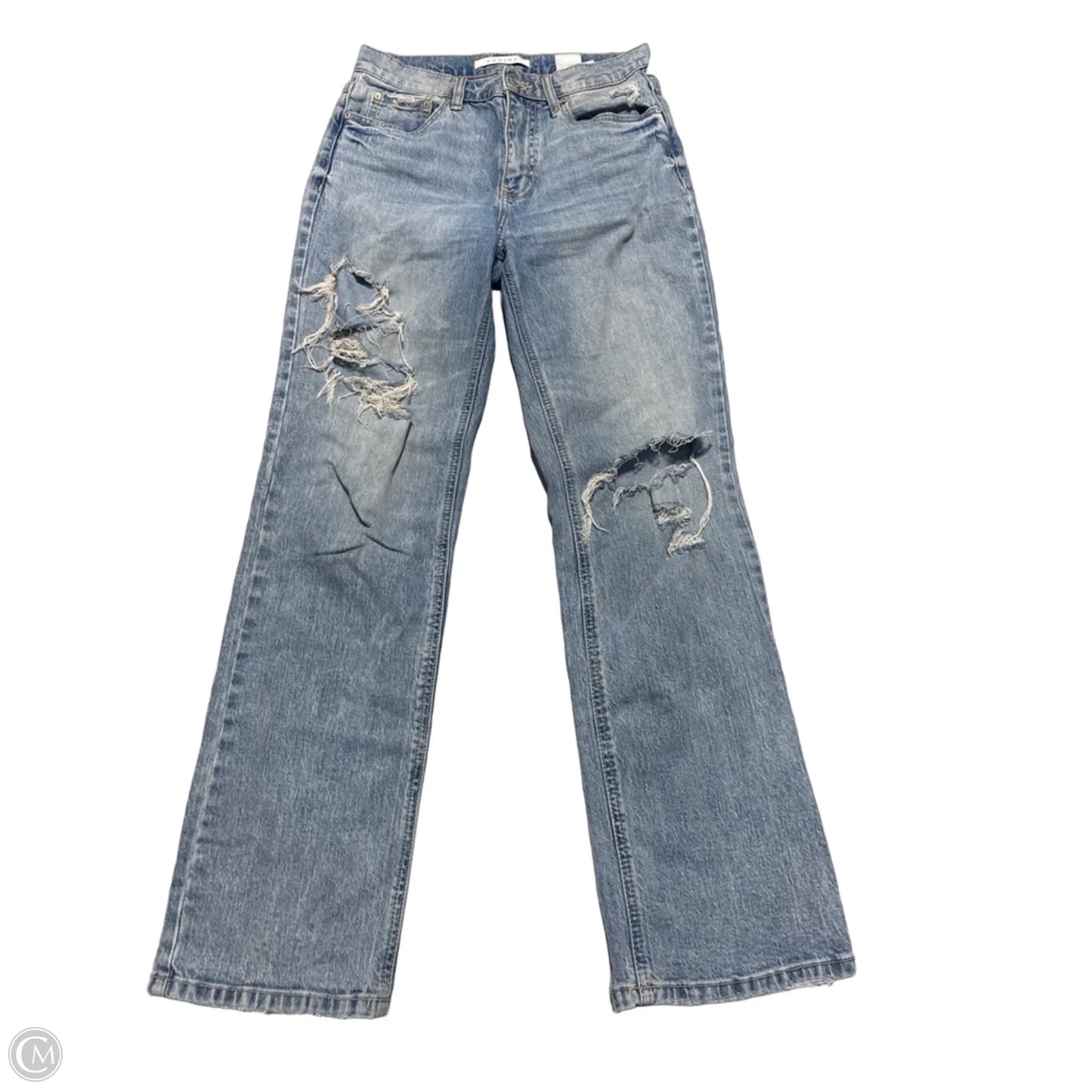 Jeans Straight By Eunina In Blue, Size: 2