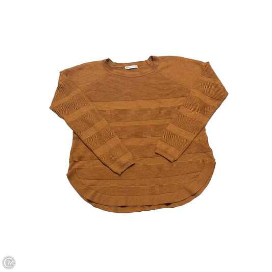 Top Long Sleeve By Staccato In Yellow, Size: S