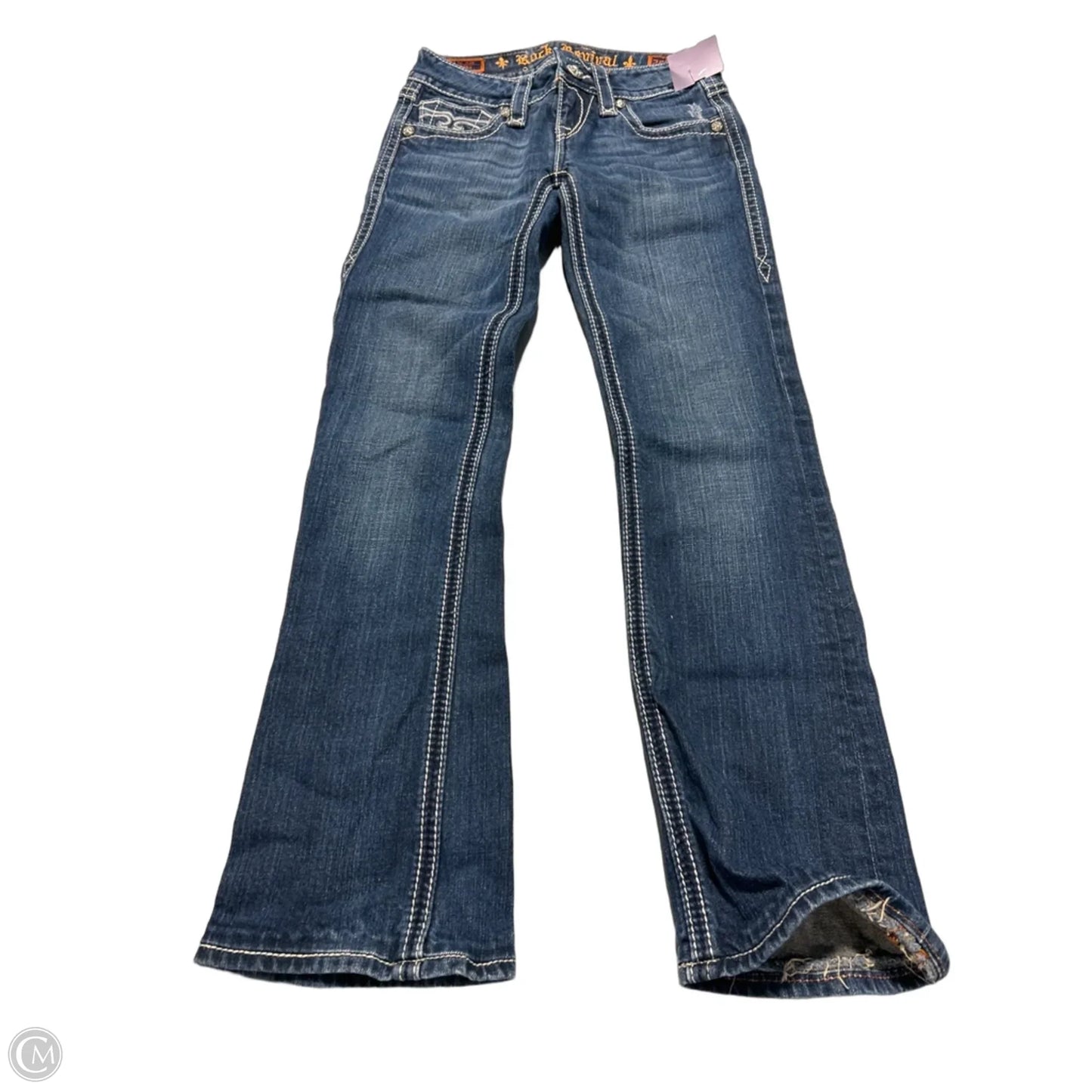 Jeans Boot Cut By Rock Revival In Blue, Size: 2