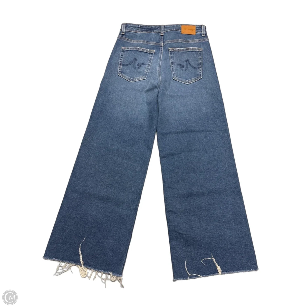 Jeans Wide Leg By Cmc In Blue, Size: 2