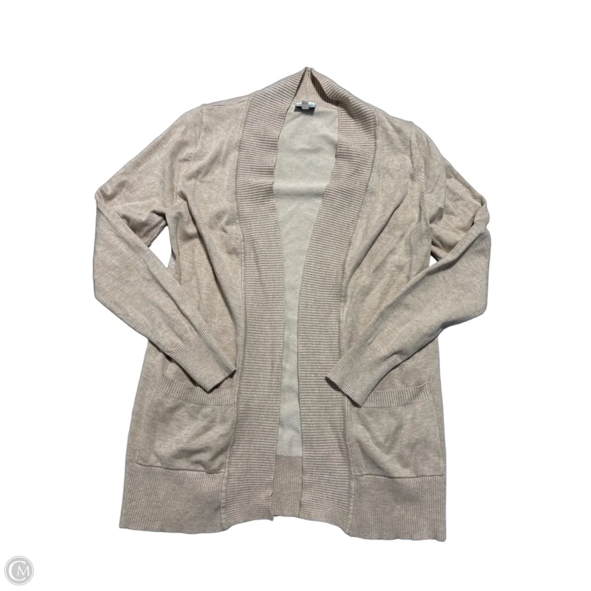Cardigan By Cielo In Tan, Size: M